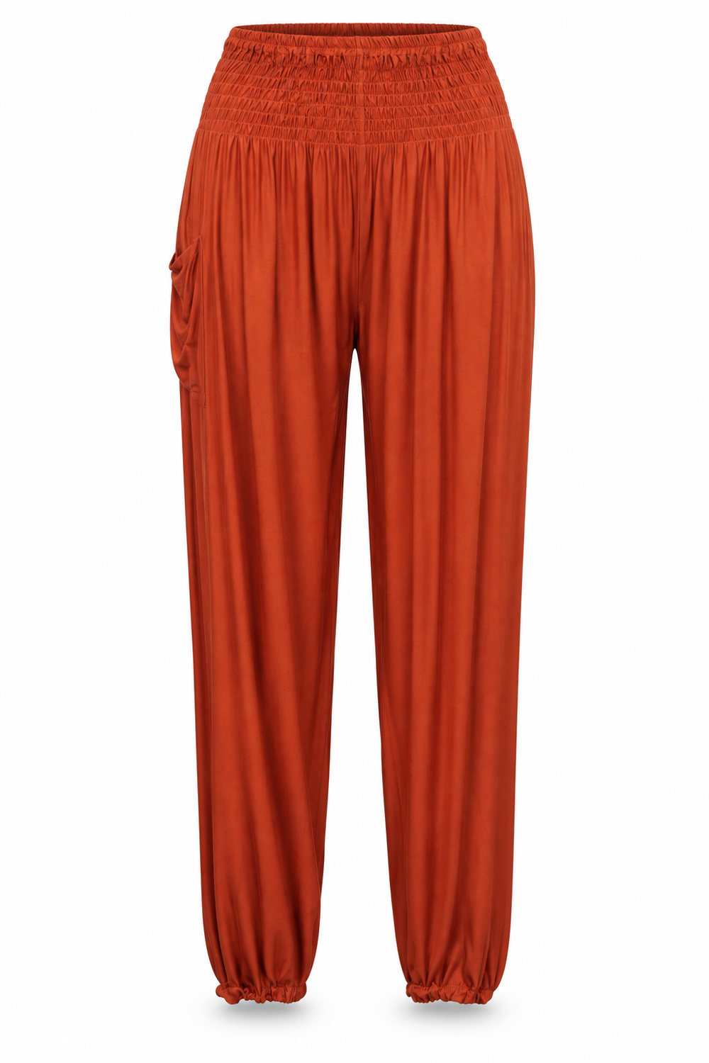 Rust Tapered Pants – product view 1
