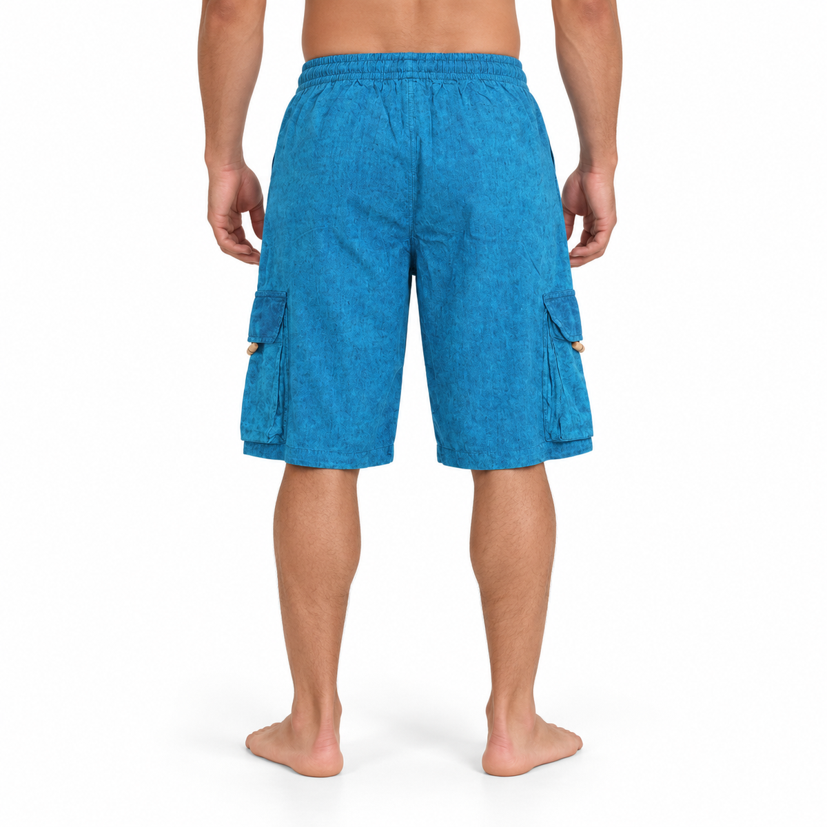 Blue Cargo Shorts – view 4