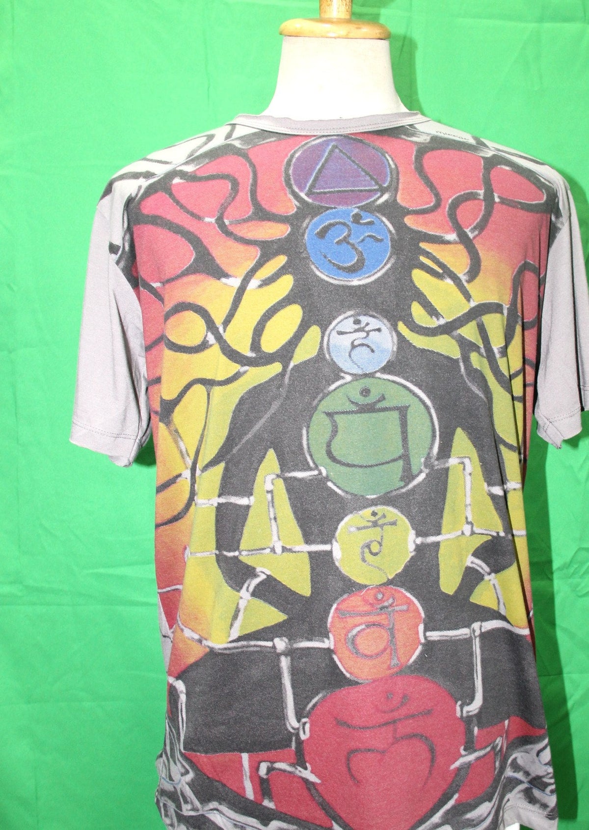 Seven Chakras in Yoga Roots Grey Multicolour — original product view
