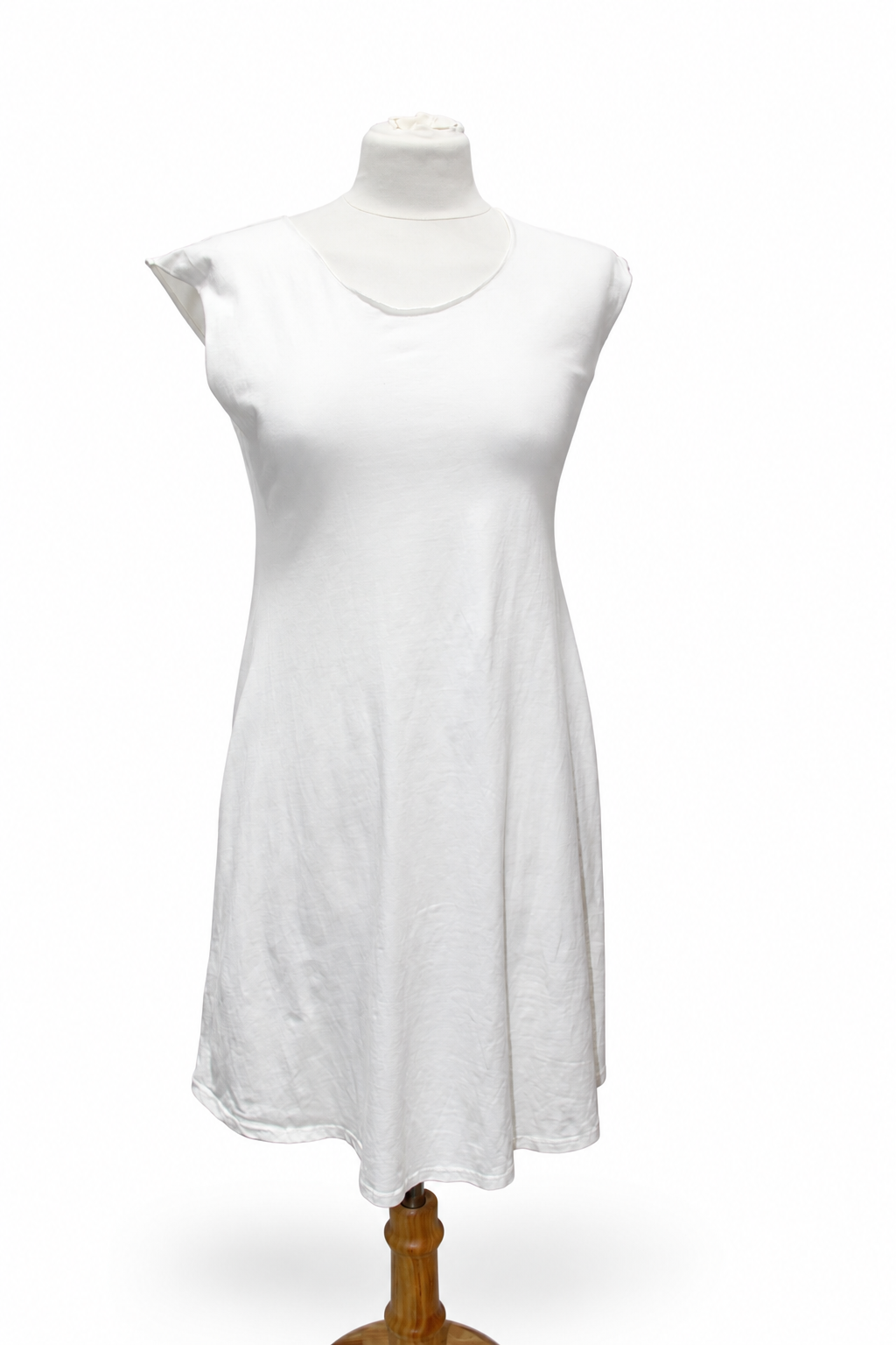 Short Sleeve Dress - White – catalogue view 4