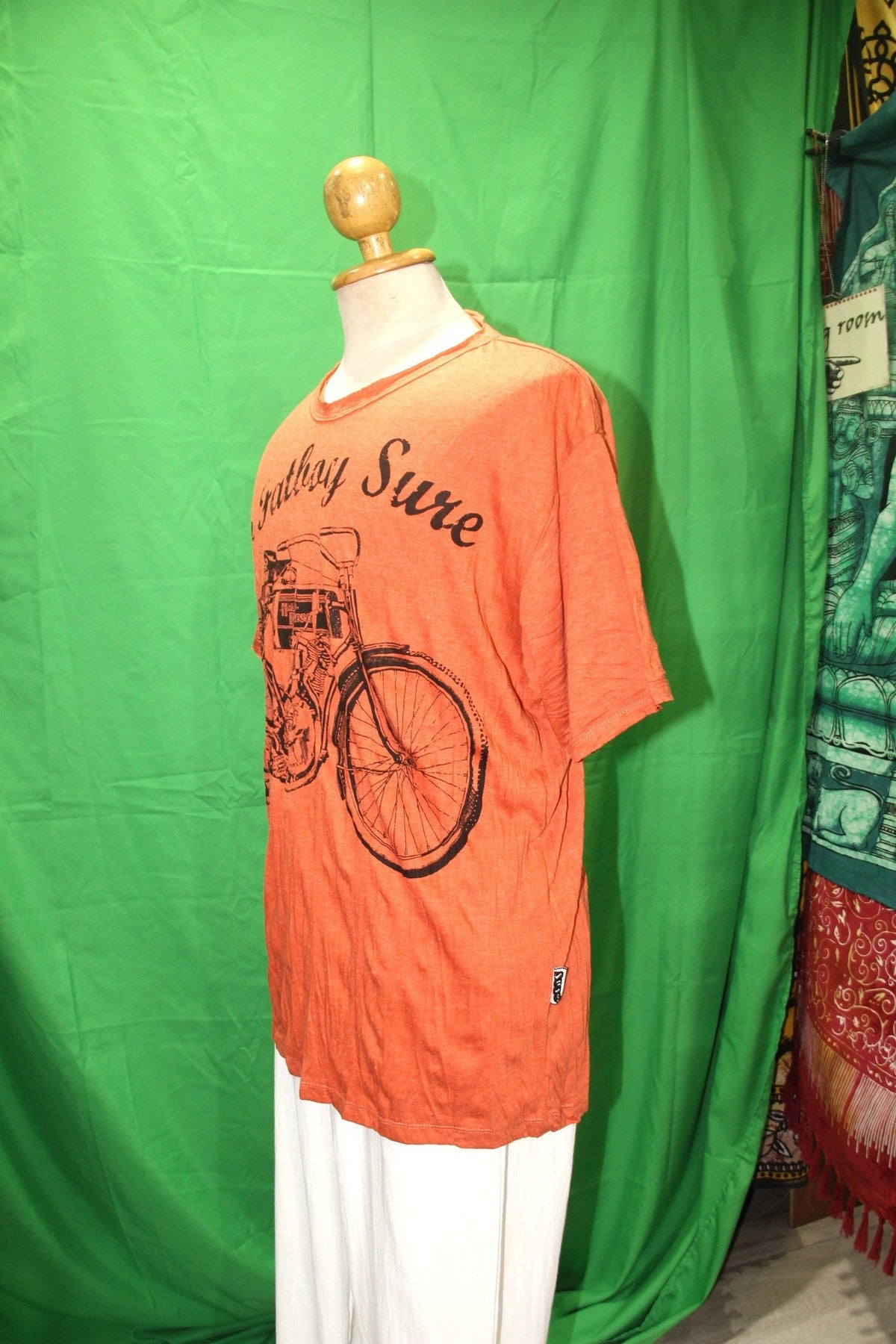 Short Sleeve Sure Bike — garment detail