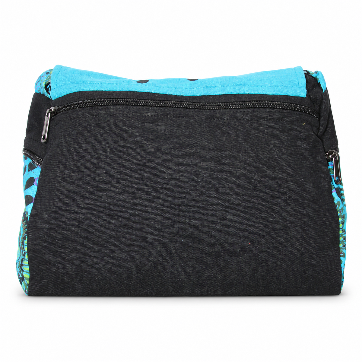 Turquoise Blue Mandala Messenger Bag – view 3