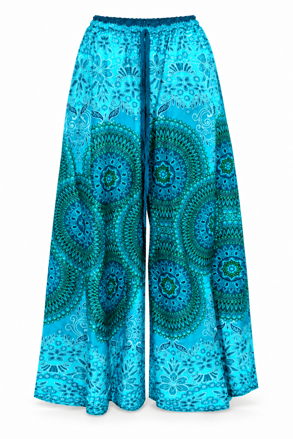 Turquoise Mandala Palazzo – product view 1