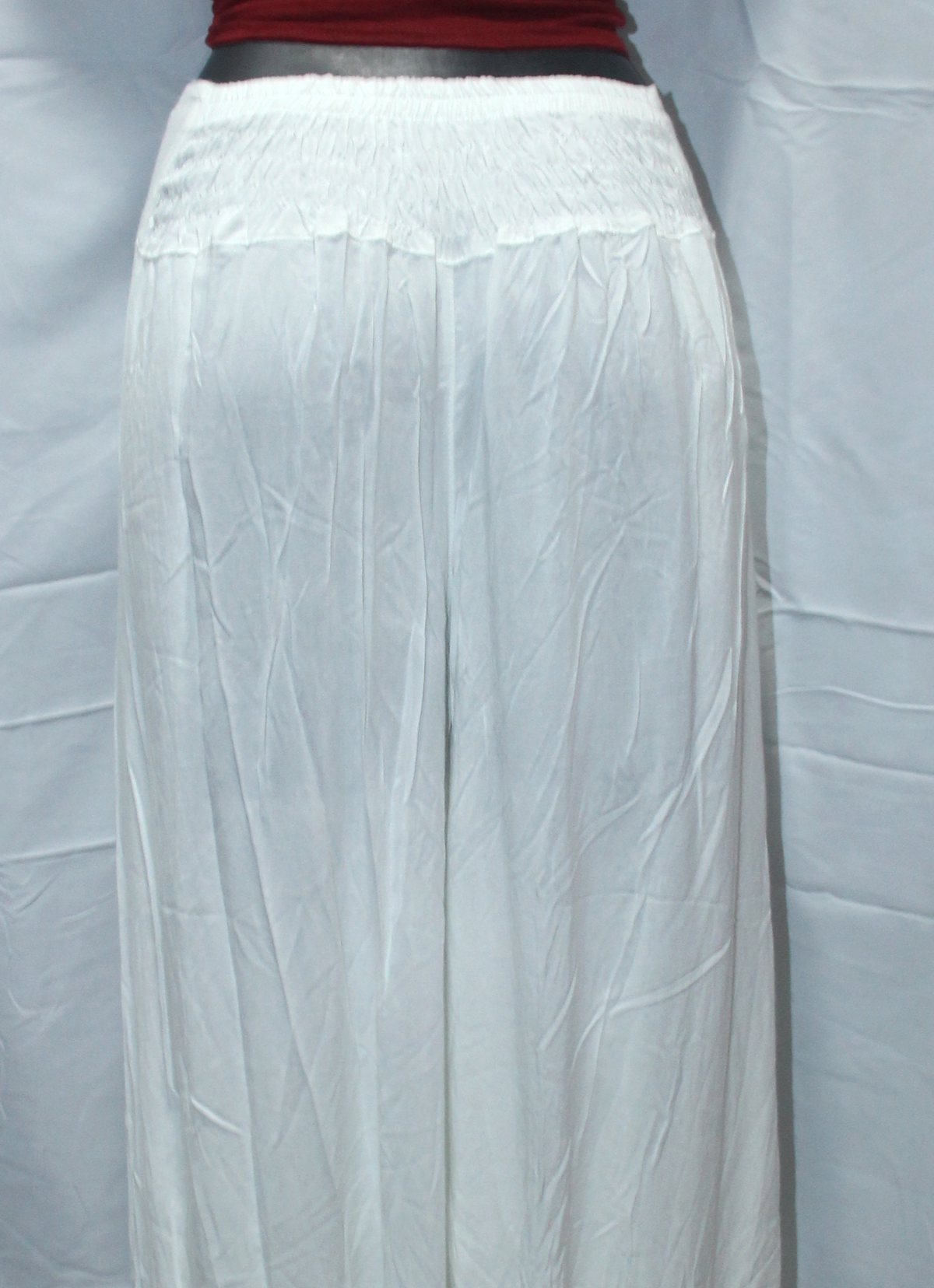 White Split Palazzo – product view 5