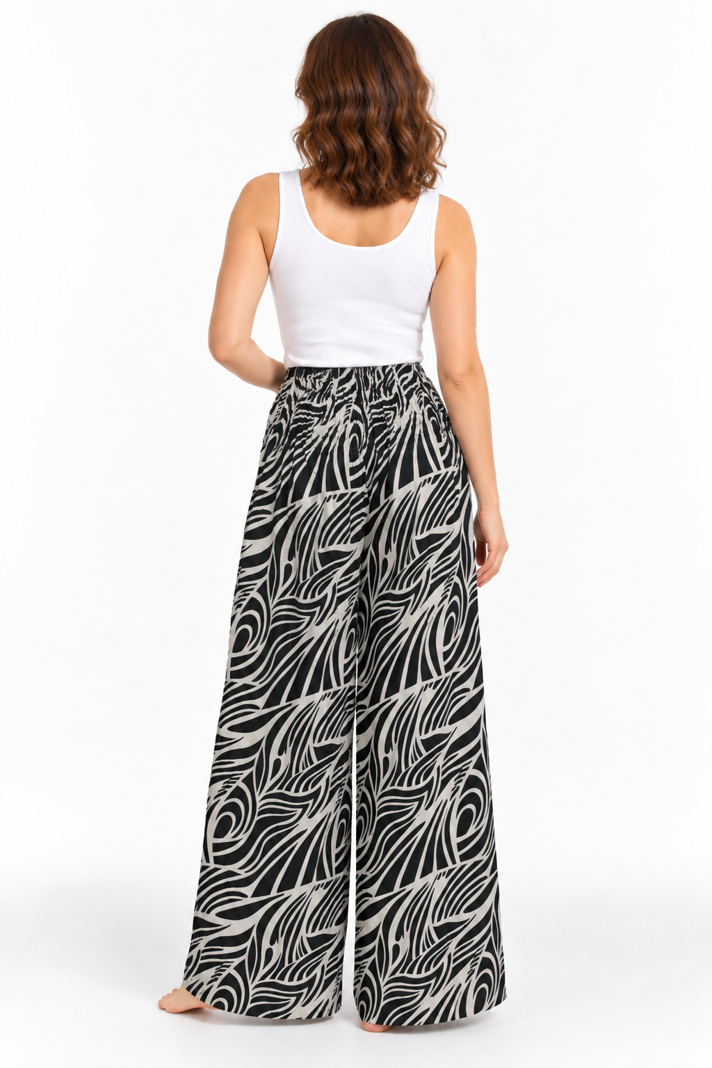 Zebra Print Palazzo – product view 4